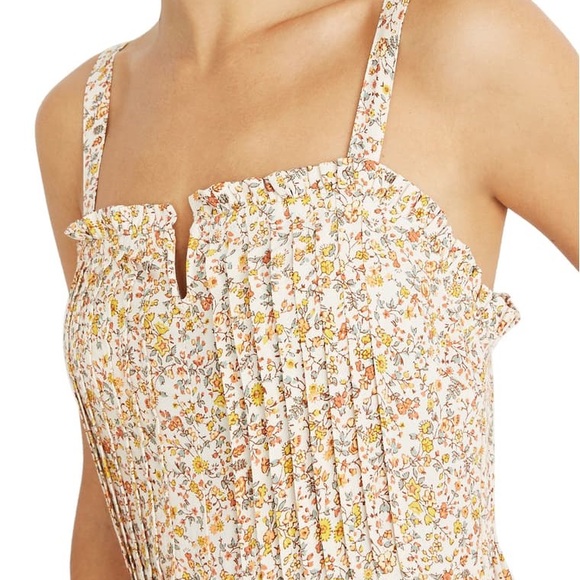 [FOUND] Blossoming Vines Pintuck Cami Jumpsuit - Picture 2 of 3